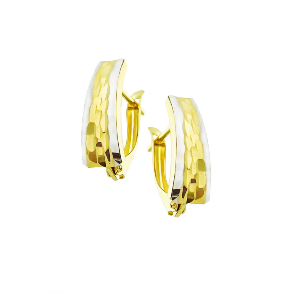 Ohrringe Ohrhänger Ohrstecker Ohrschmuck Gelbgold Paar 585er 14KT