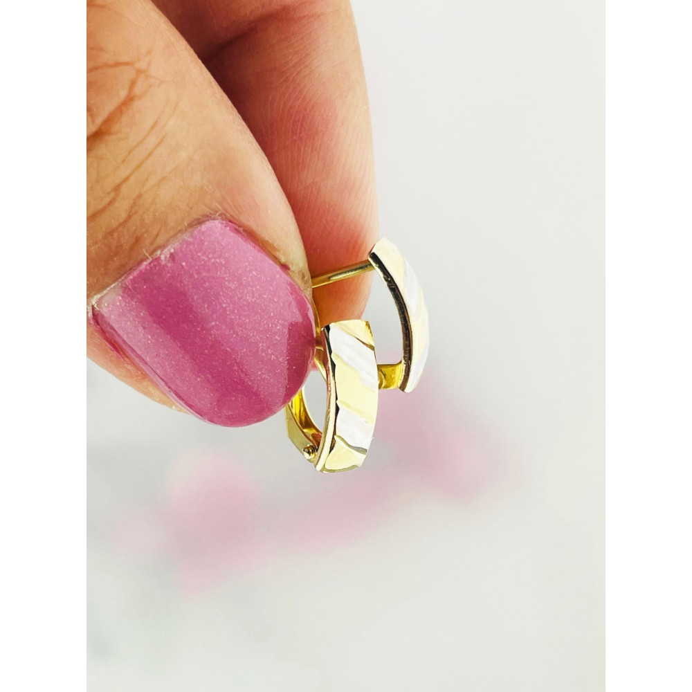 Ohrringe Ohrhänger Ohrstecker Ohrschmuck Gelbgold Paar 585er 14KT