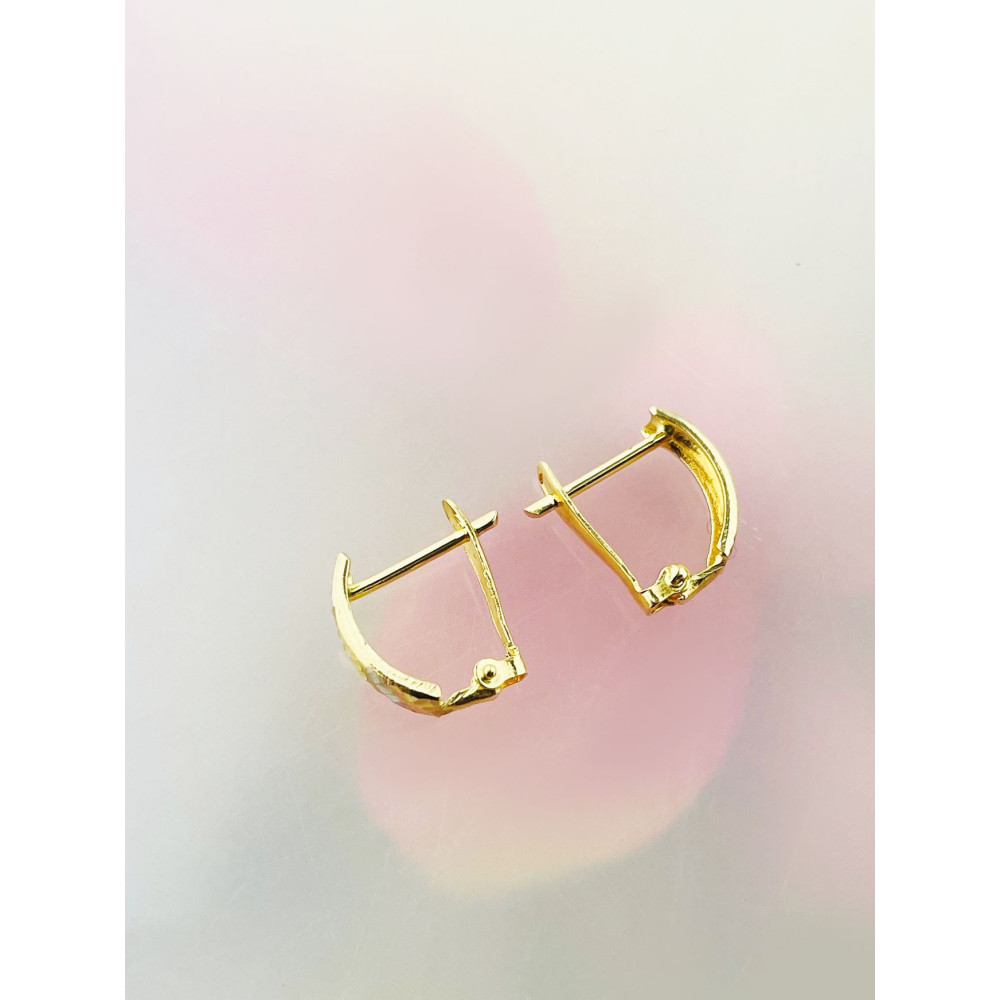 Ohrringe Ohrhänger Ohrstecker Ohrschmuck Gelbgold Paar 585er 14KT