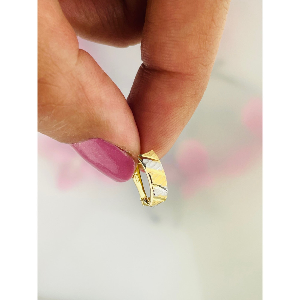 Ohrringe Ohrhänger Ohrstecker Ohrschmuck Gelbgold Paar 585er 14KT