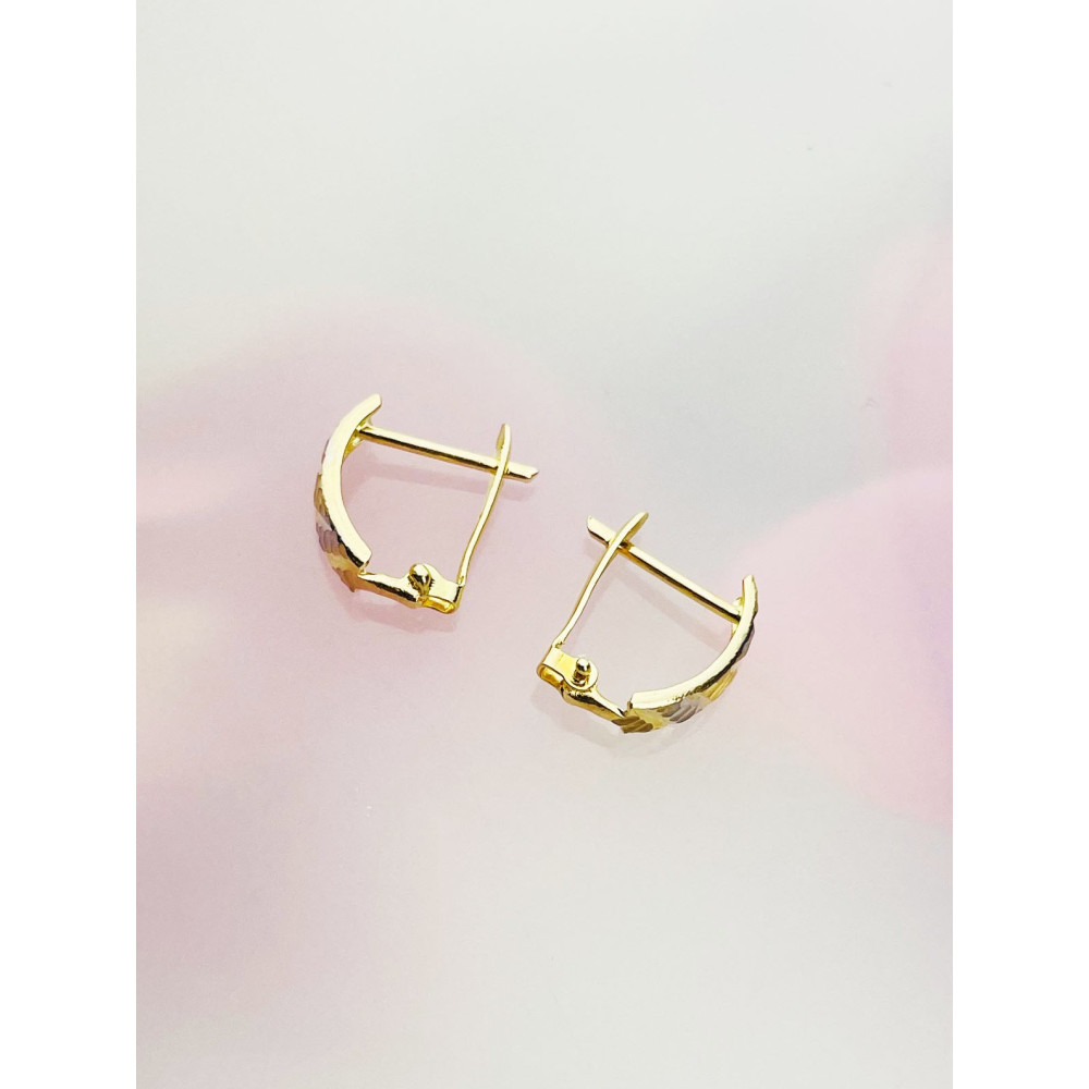 Ohrringe Ohrhänger Ohrstecker Ohrschmuck Gelbgold Paar 585er 14KT