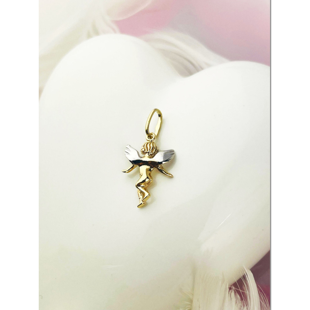 Anhänger  Engel Gelbgold Goldanhänger 585er 14KT