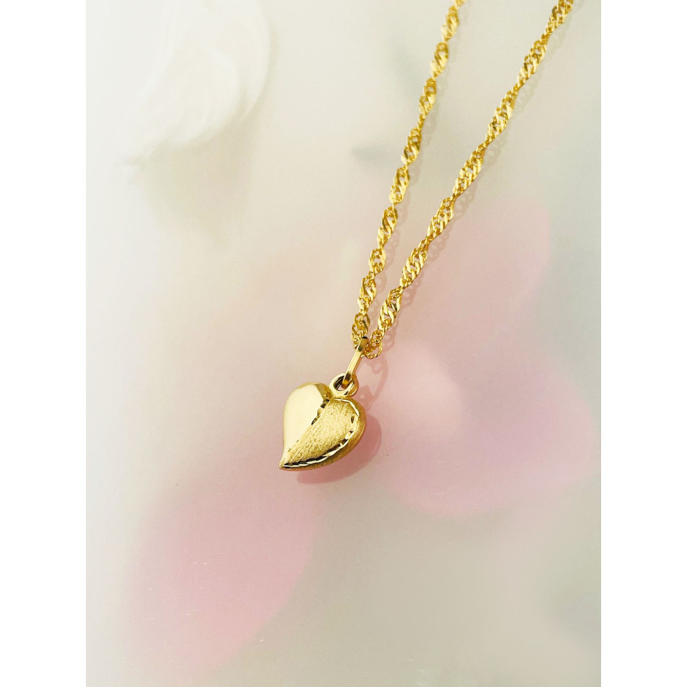 copy of Złoty wisiorek zawieszka rozeta ażurowa