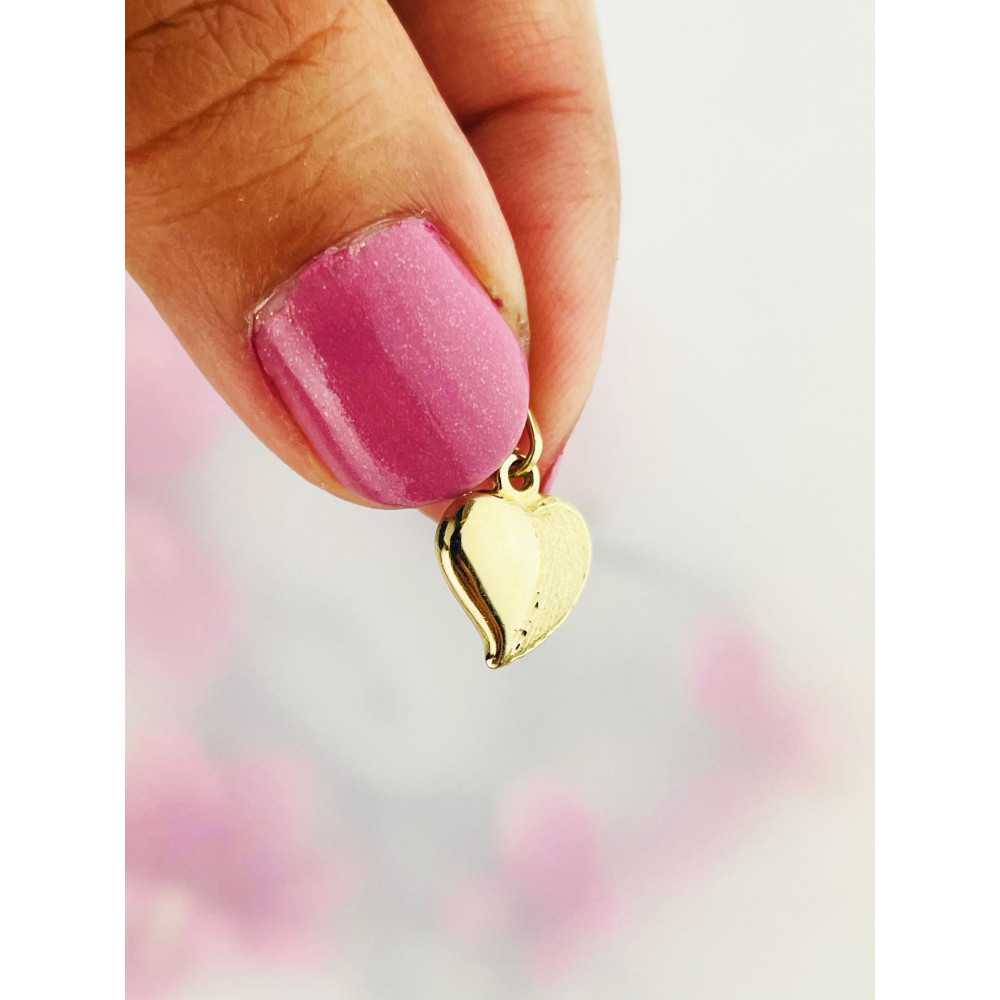 Anhänger Herz Kettenanhänger Gelbgold Goldanhänger 585er 14KT