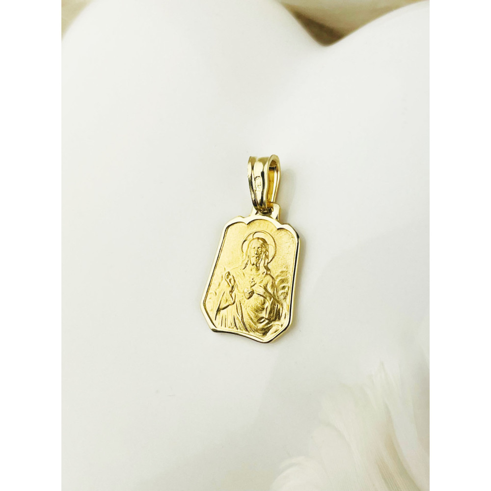 Anhänger Madonna Maria Jesus Goldanhänger Erstkommunion 585er 14KT