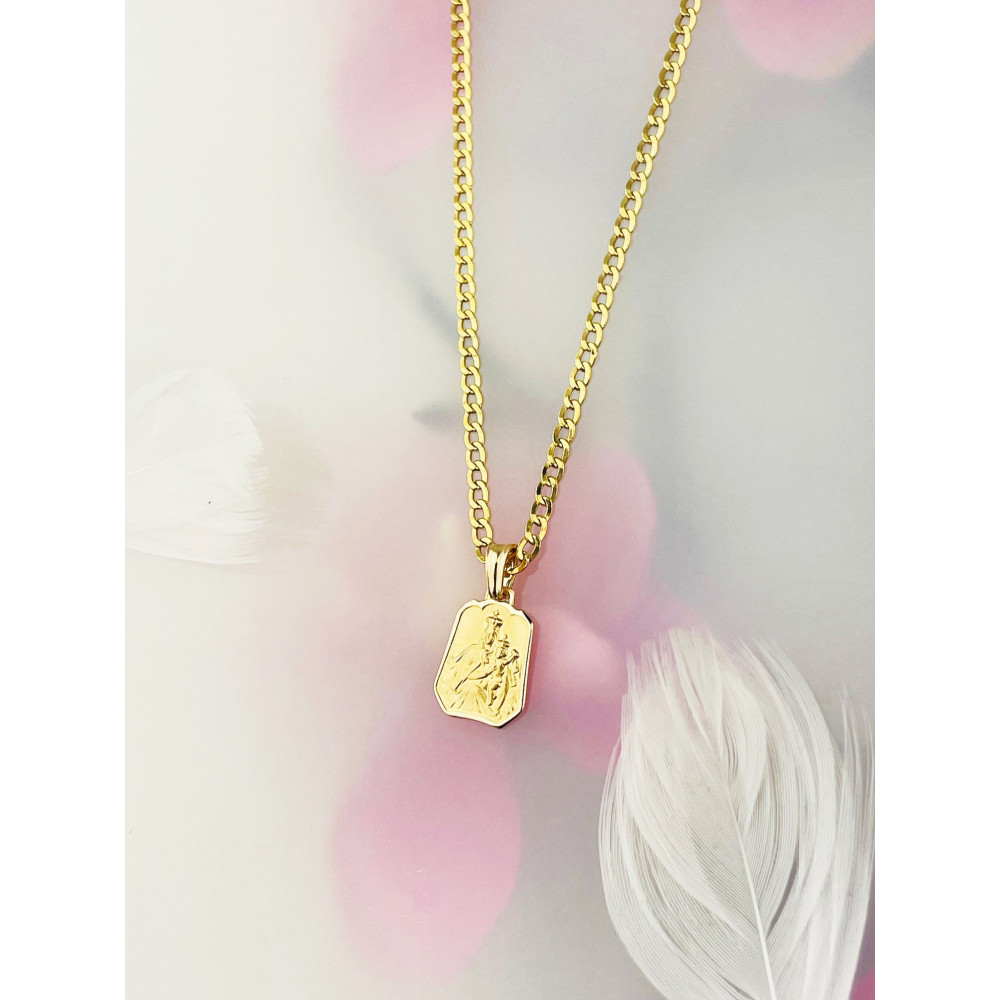 Anhänger Madonna Maria Jesus Goldanhänger Erstkommunion 585er 14KT