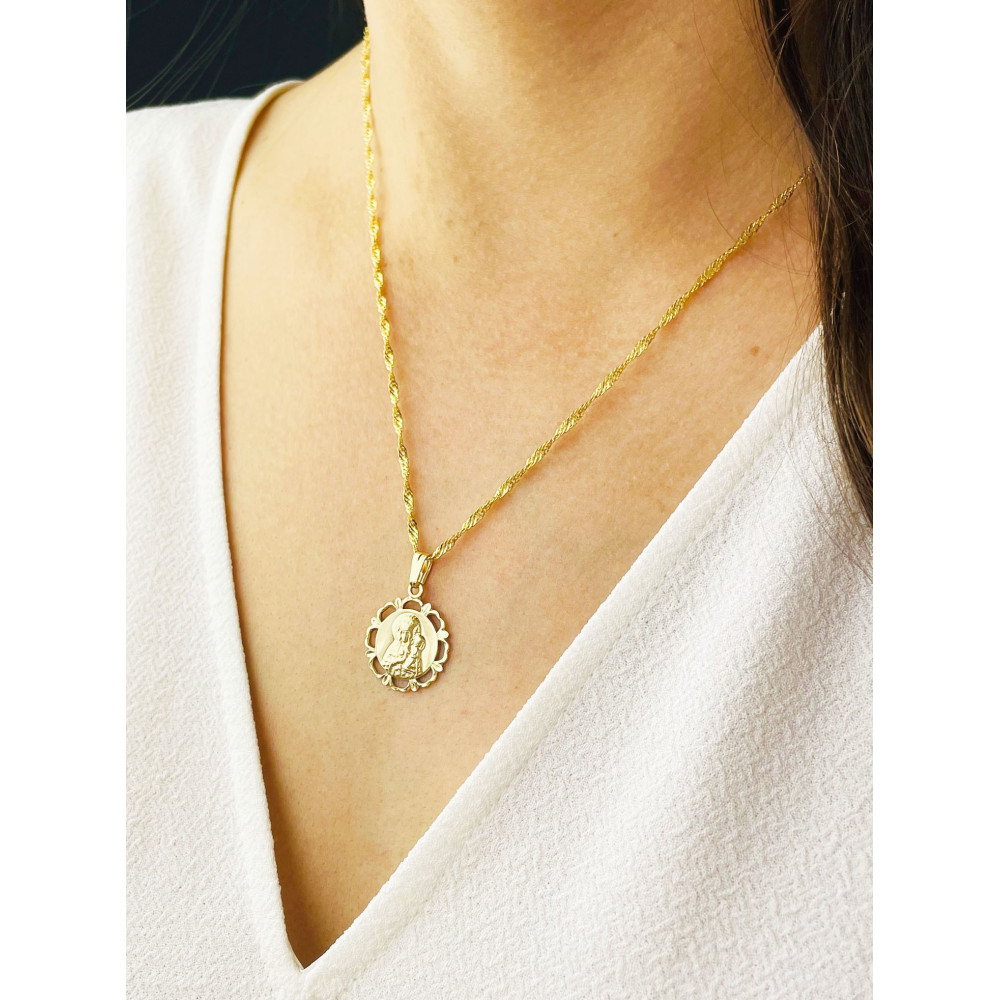 copy of Złoty Medalik Zawieszka Pan Jezus