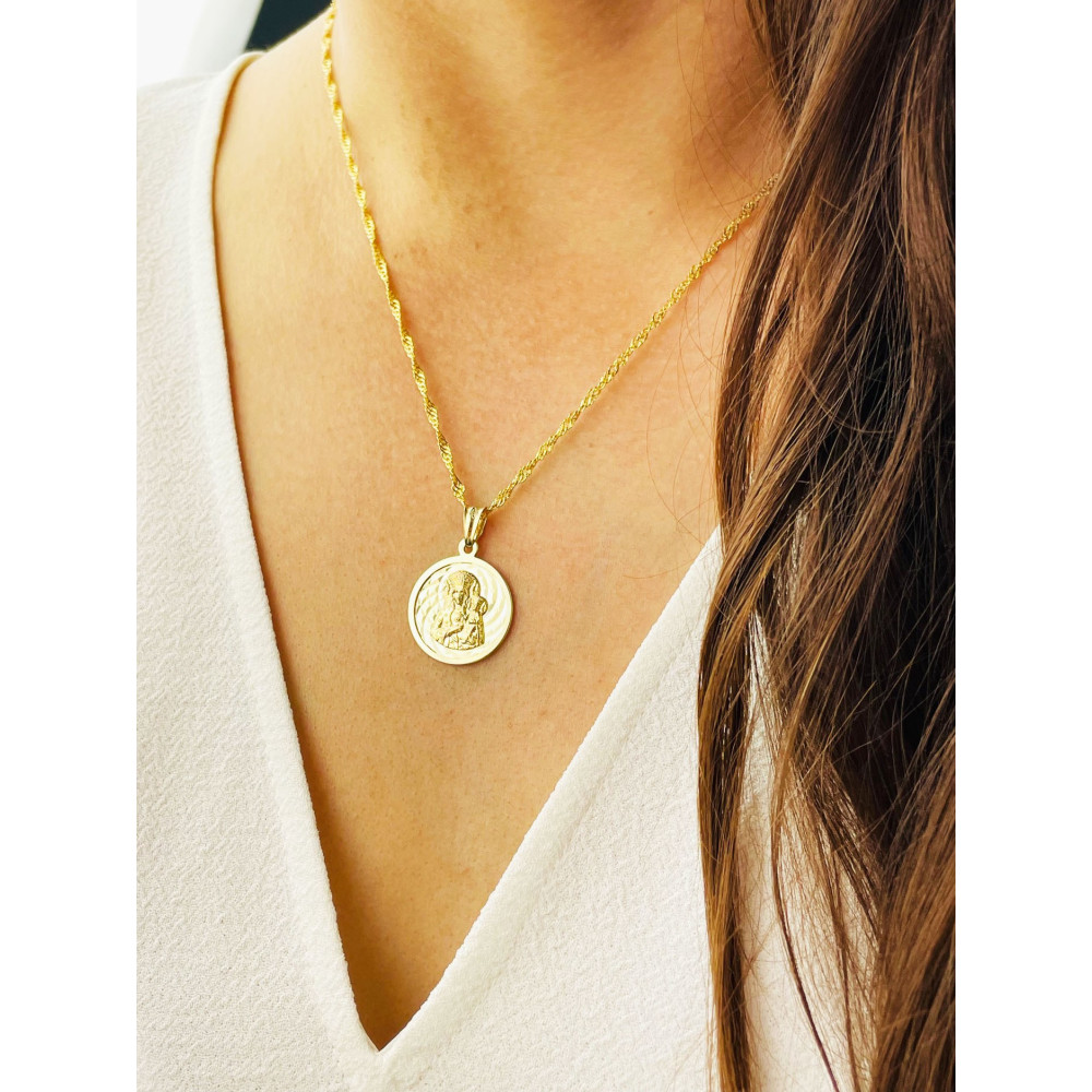 copy of Złoty Medalik Zawieszka Pan Jezus