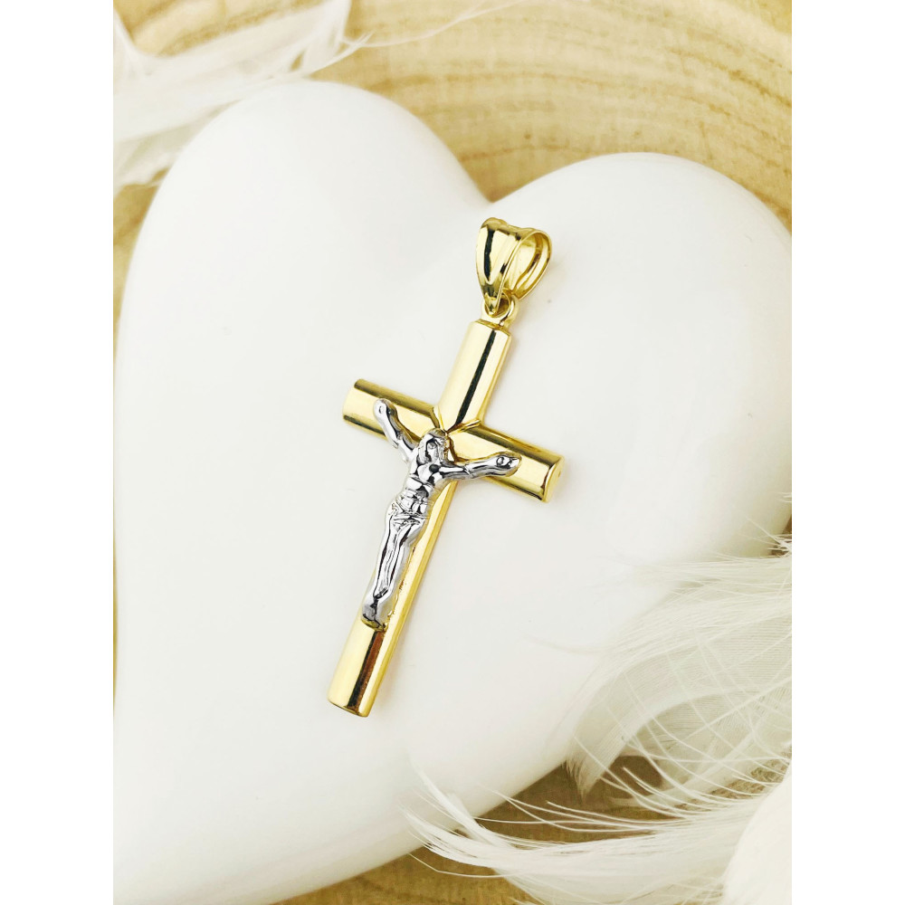 copy of Złoty krzyżyk klasyczny diamentowany