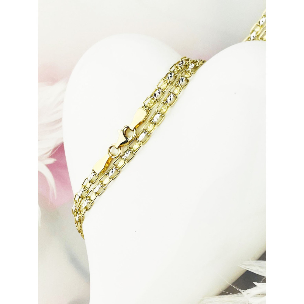 goldenes Halsband Ankerkette Gold 585er 14KT