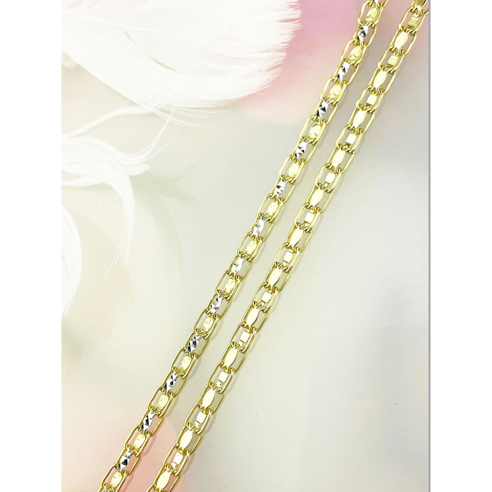 goldenes Halsband Ankerkette Gold 585er 14KT