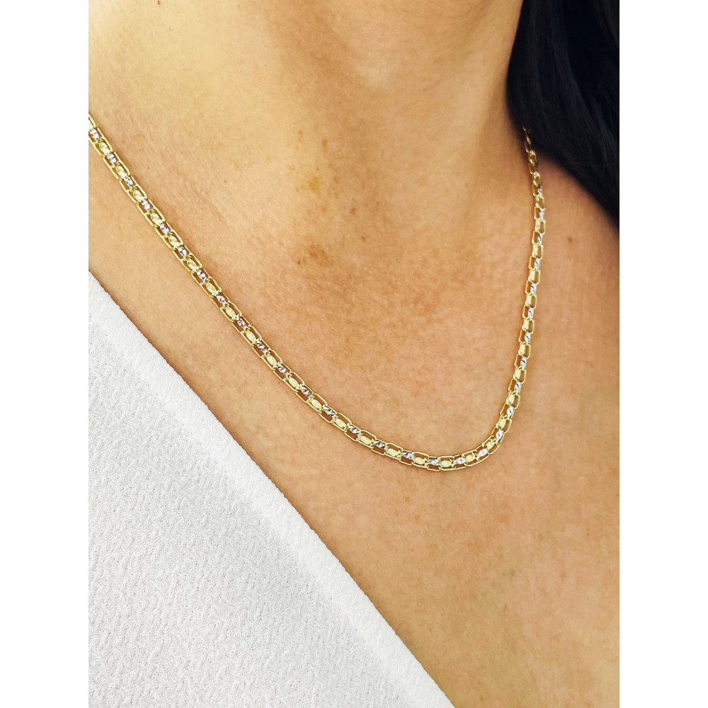 goldenes Halsband Ankerkette Gold 585er 14KT