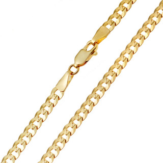 Goldkette Panzerkette Halskette Collier Echt 585er 14KT Gold