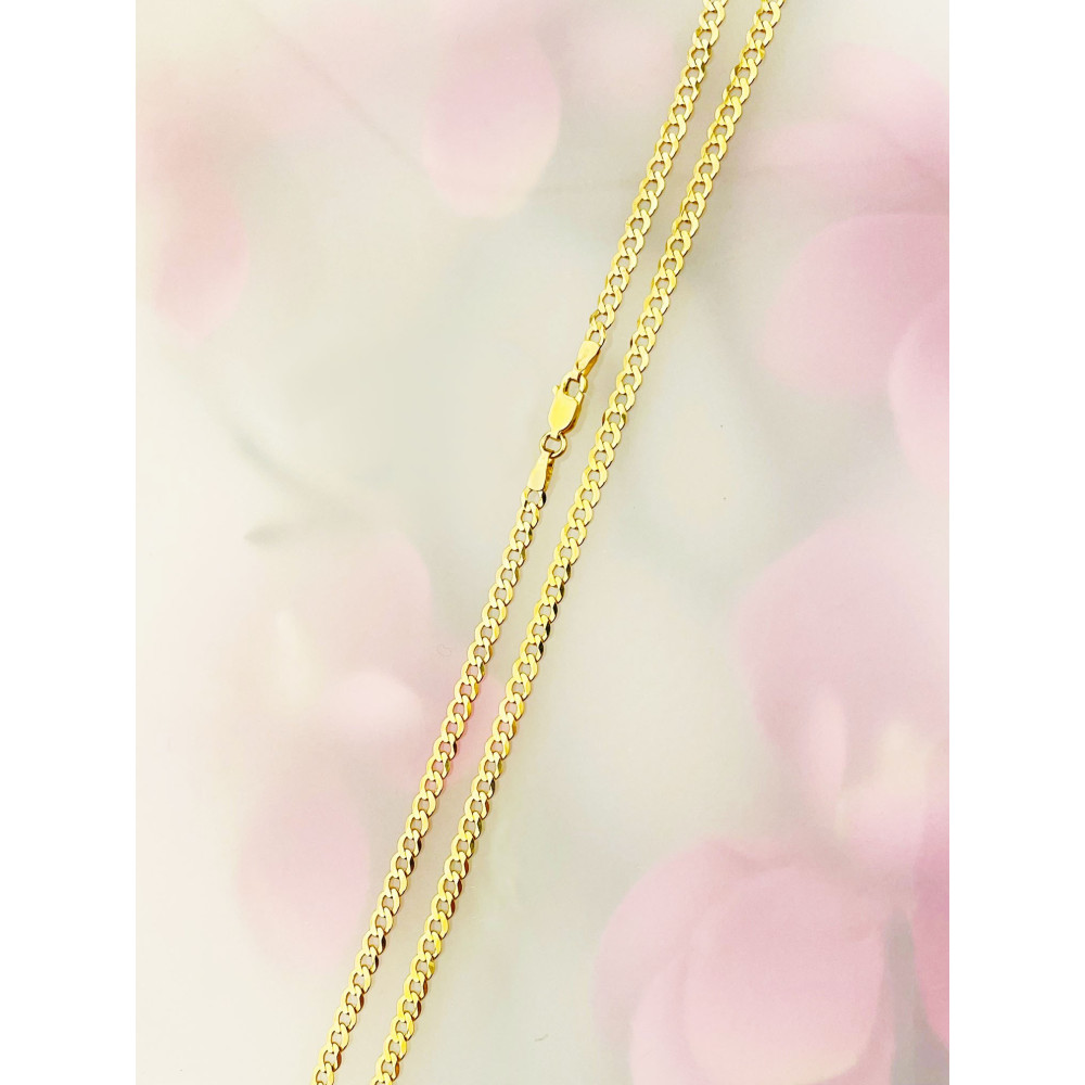 Goldkette Panzerkette Halskette Collier Echt 585er 14KT Gold