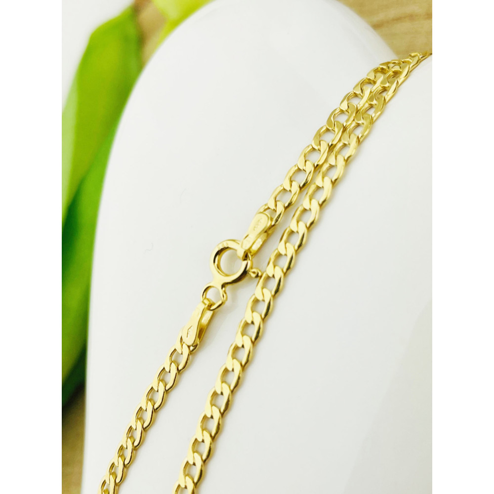 Goldkette Panzerkette Halskette Collier Echt 585er 14KT Gold