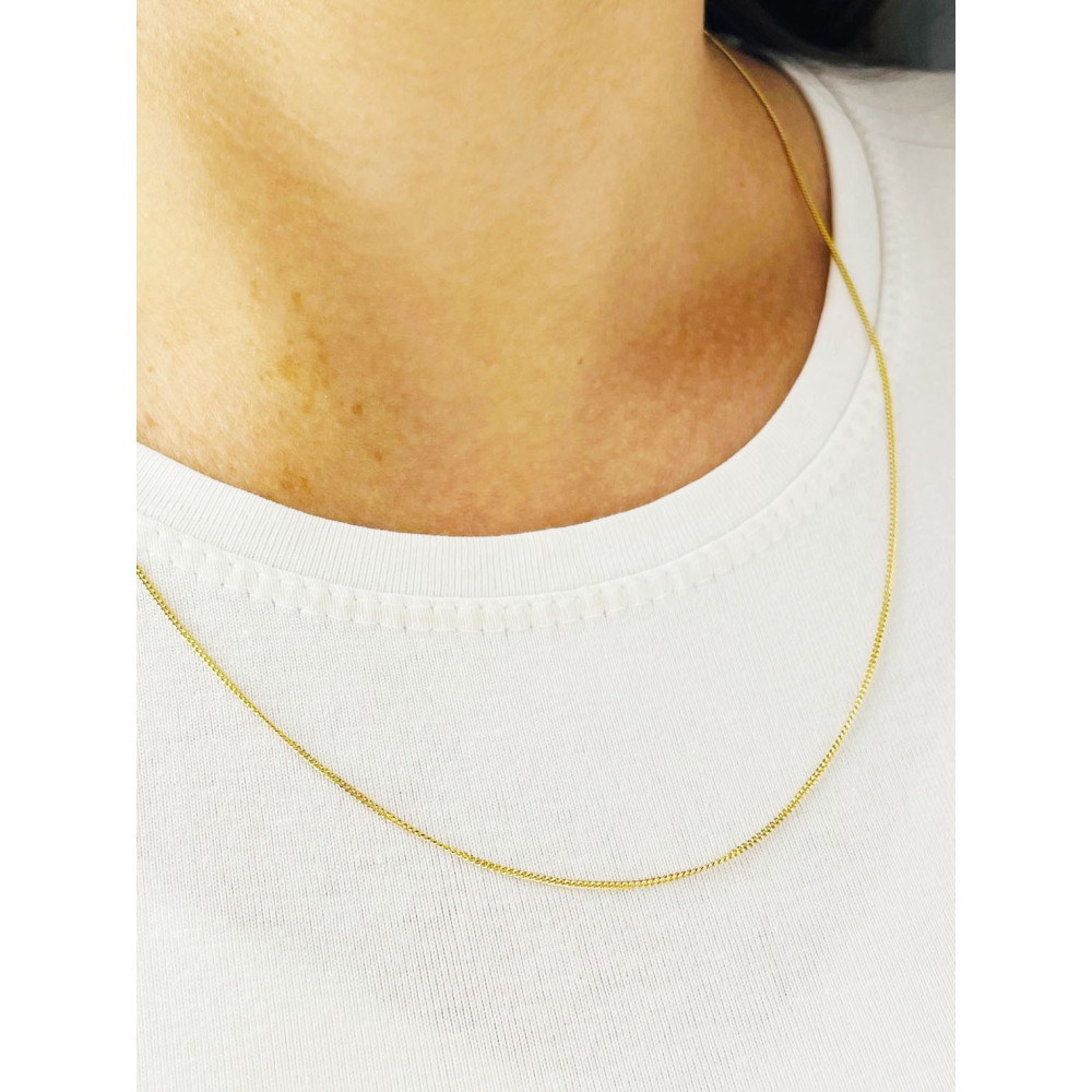 Goldkette Panzerkette Halskette Collier Echt 333er 8KT Gold