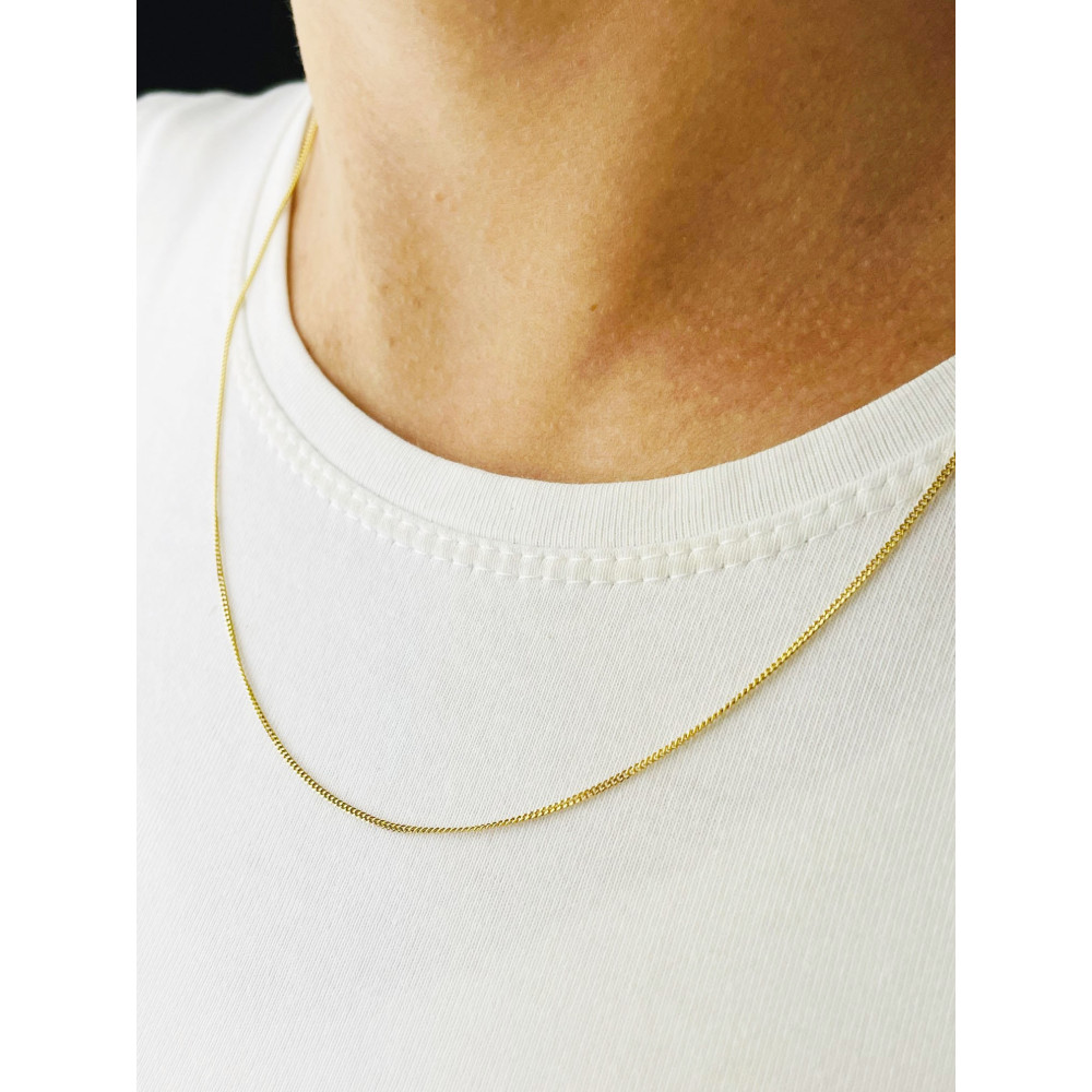 Goldkette Panzerkette Halskette Collier Echt 333er 8KT Gold