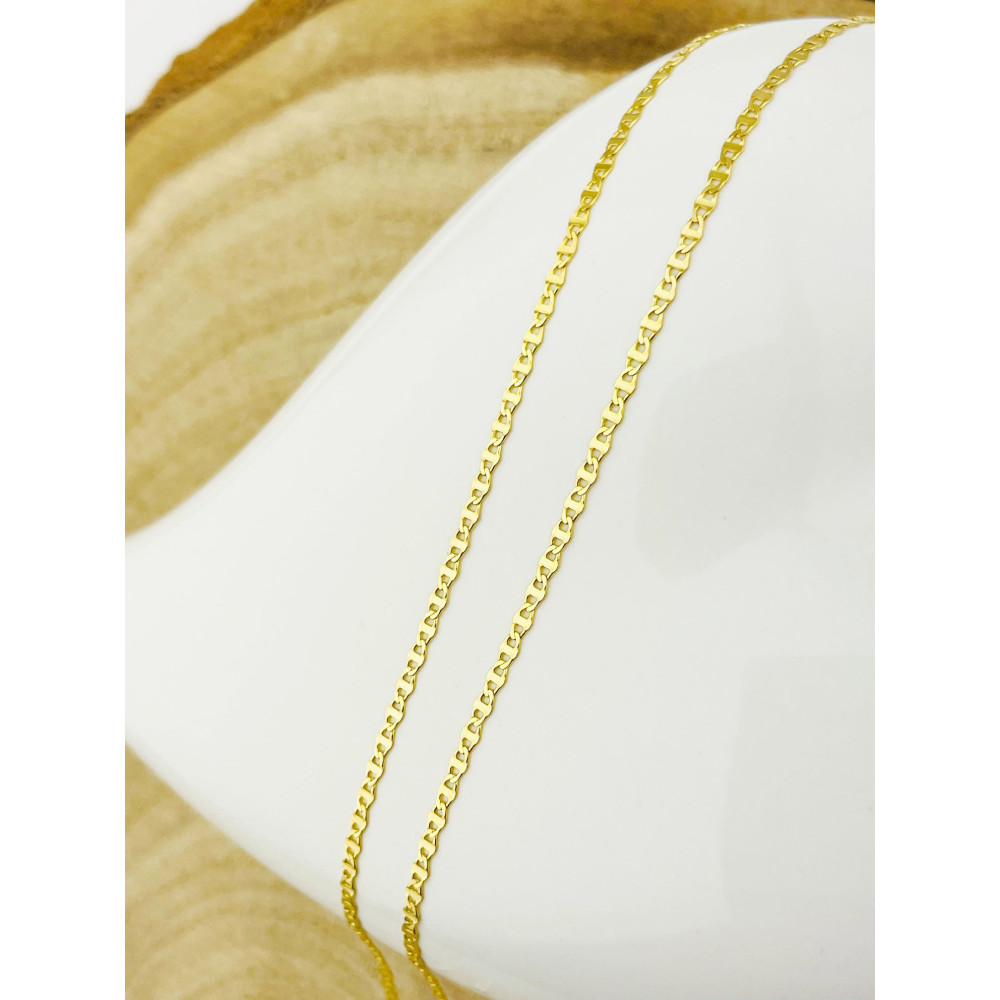 Gold Halskette Goldene Marina-Kette 585er 14KT