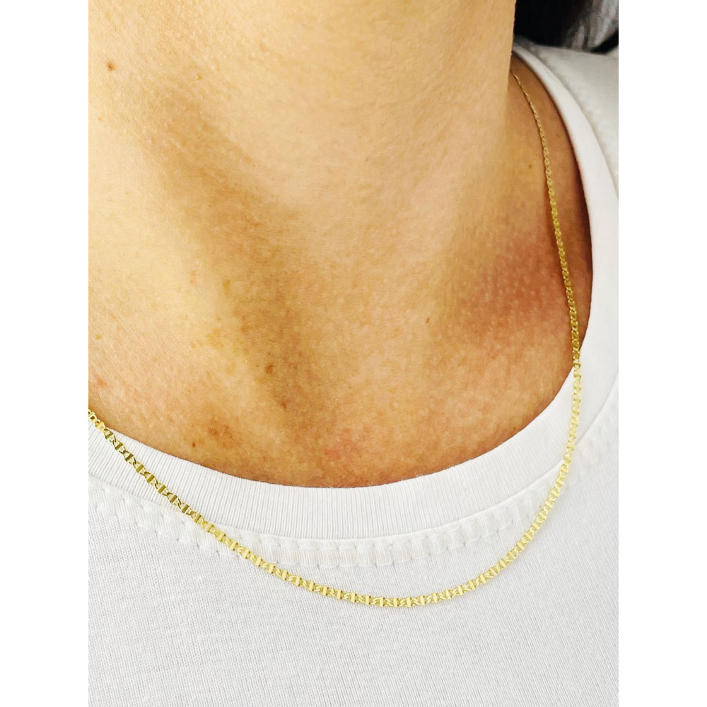 Gold Halskette Goldene Marina-Kette 585er 14KT