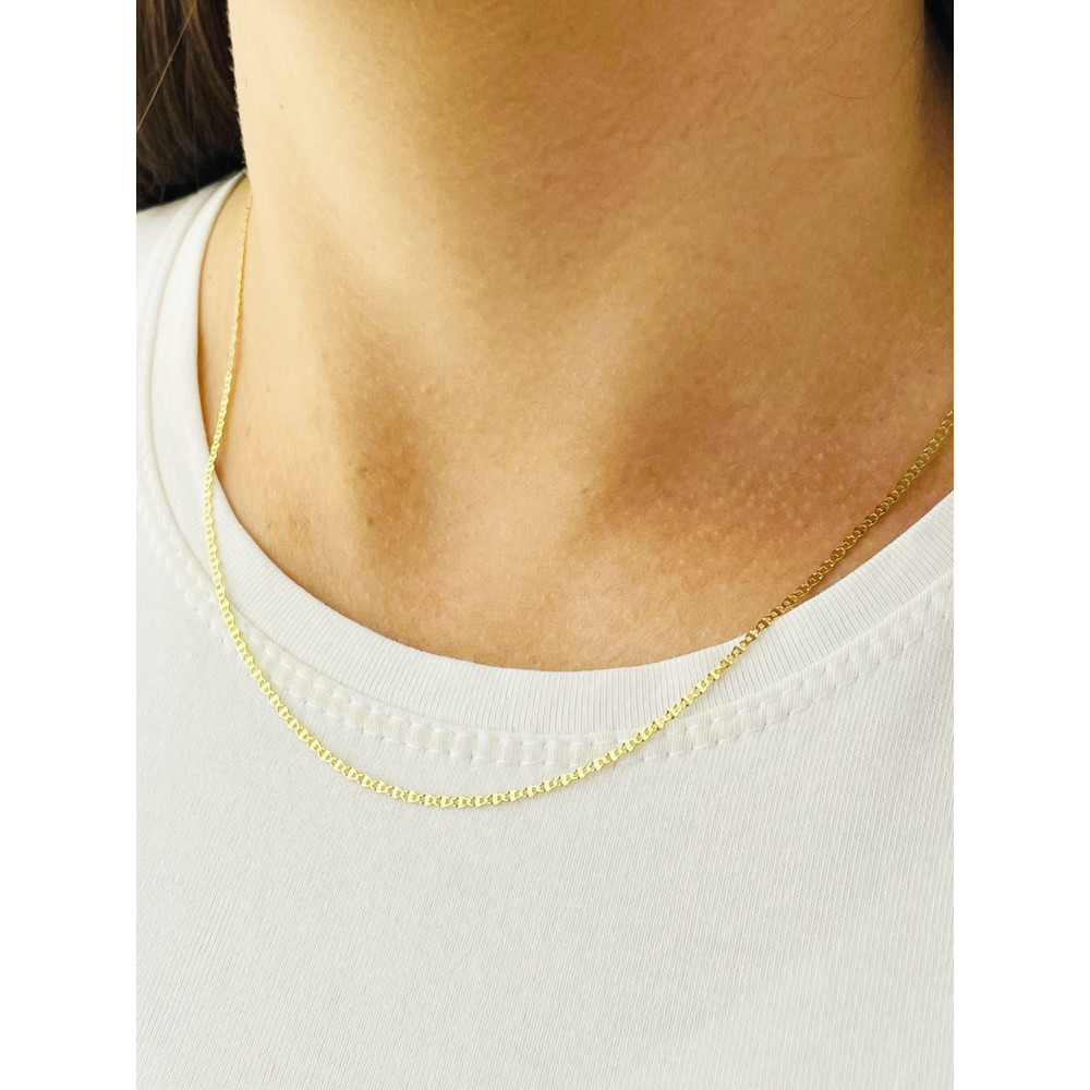 Gold Halskette Goldene Marina-Kette 585er 14KT