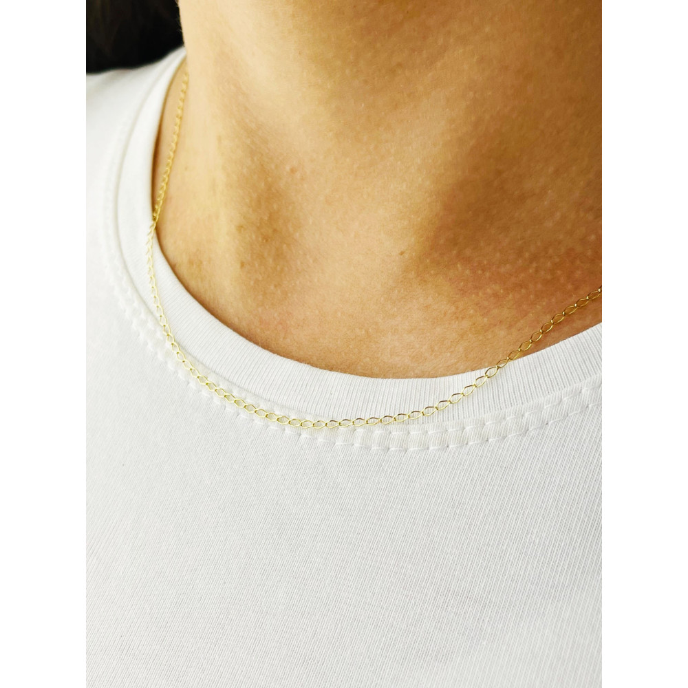 Goldkette Panzerkette Halskette Collier Echt 585er 14KT Gold