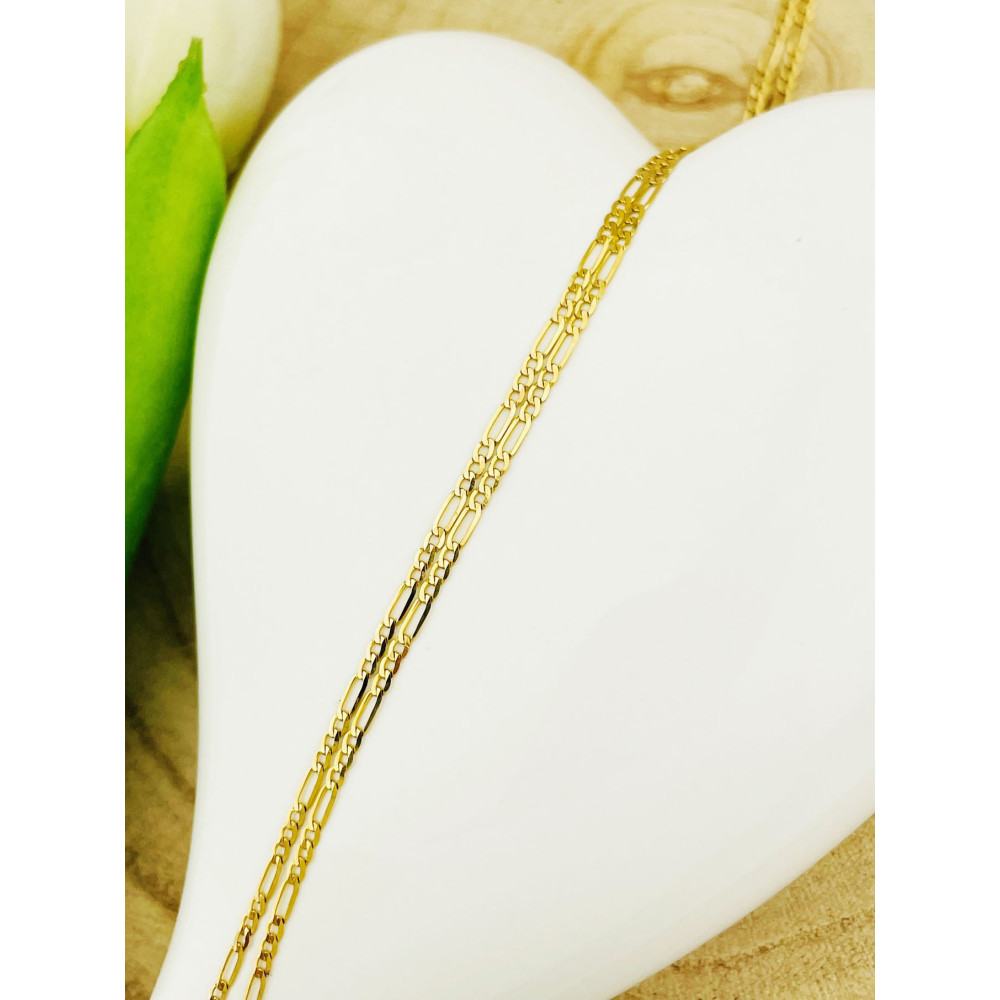 Złoty łańcuszek Figaro