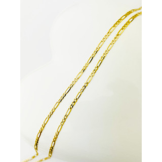 Goldkette Halskette Figarokette Figaro Kette Collier Gelbgold