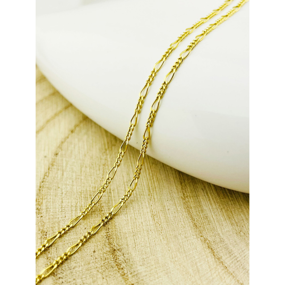 Złoty łańcuszek Figaro