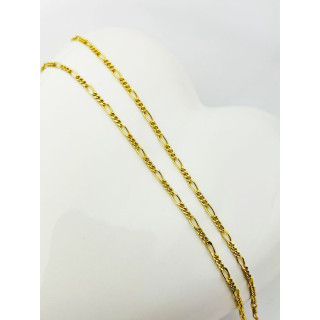 Goldkette Halskette Figarokette Figaro Kette Collier Gelbgold