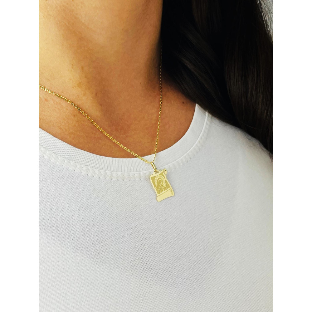 copy of Złoty Medalik Zawieszka Pan Jezus