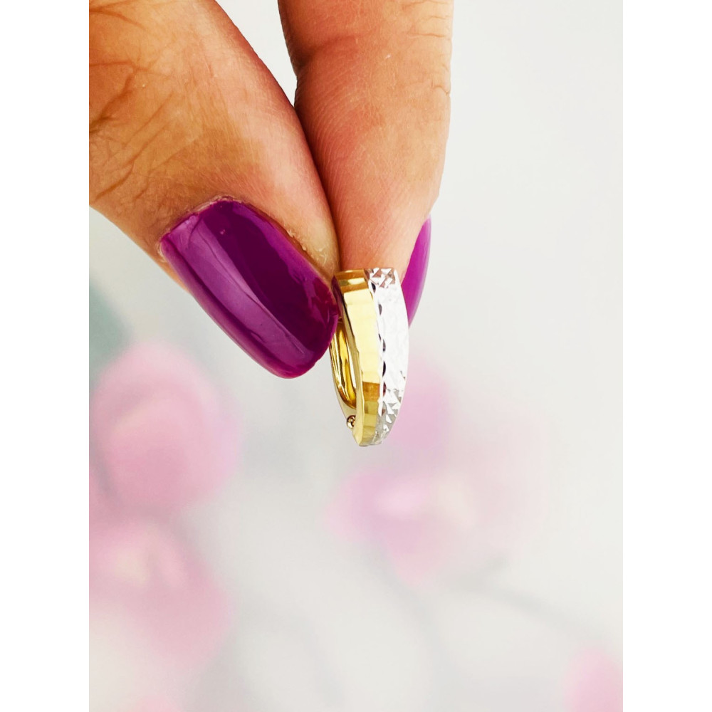 Ohrringe Ohrhänger Ohrstecker Ohrschmuck Gelbgold Paar 585er 14KT