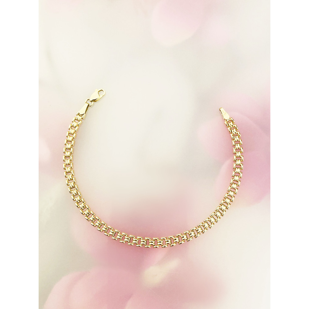 Damen Goldarmband Armband Armkette Gelbgold