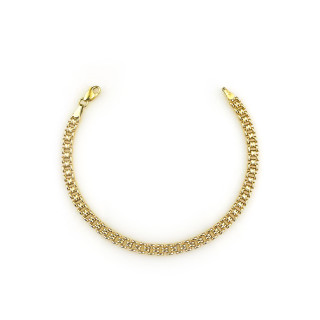 Damen Goldarmband Armband Armkette Gelbgold