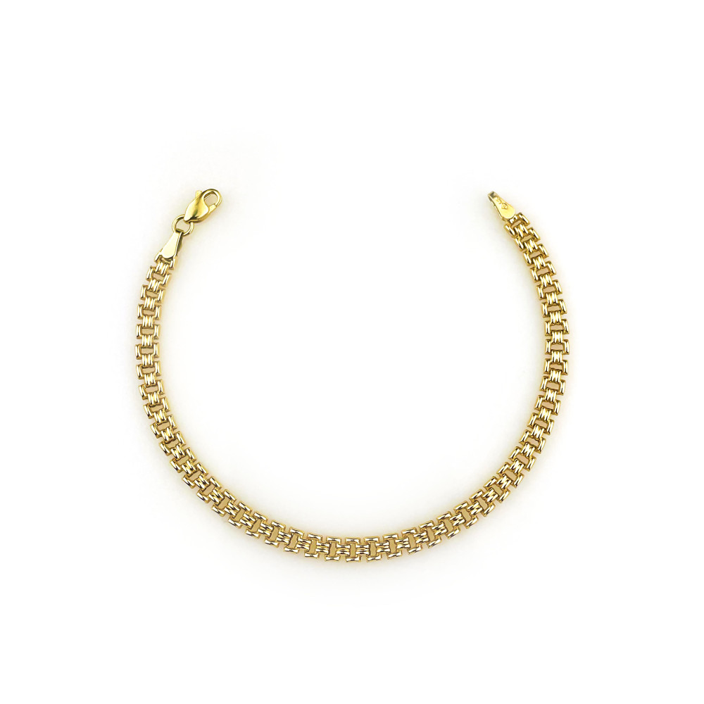 Damen Goldarmband Armband Armkette Gelbgold