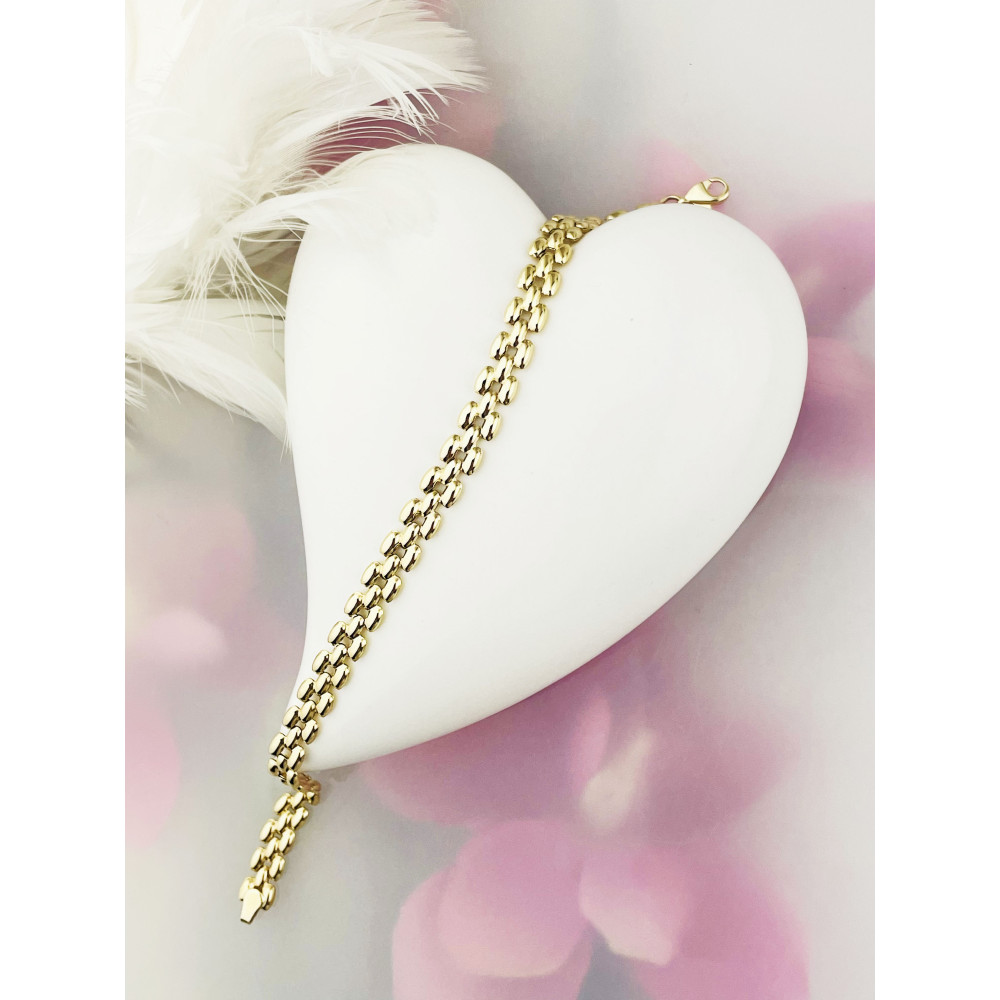 Damen Goldarmband Armband Armkette Gelbgold