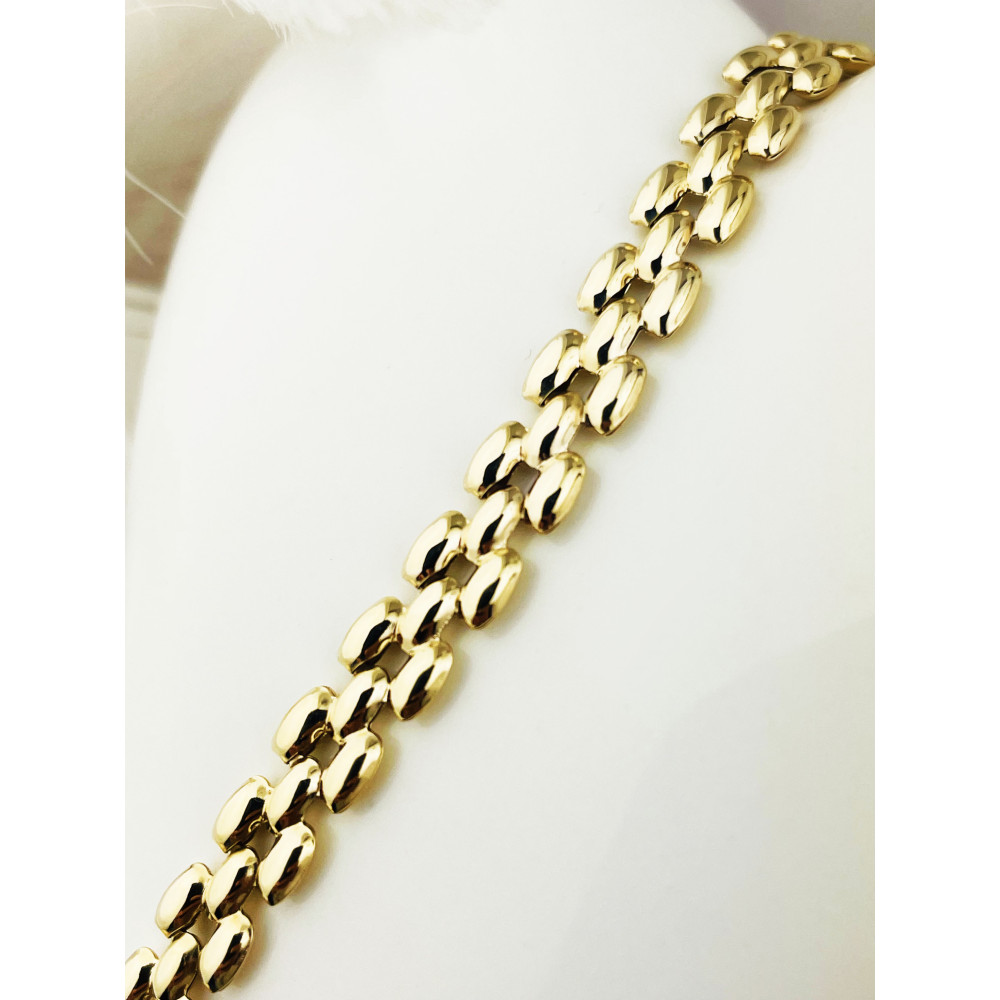 Damen Goldarmband Armband Armkette Gelbgold