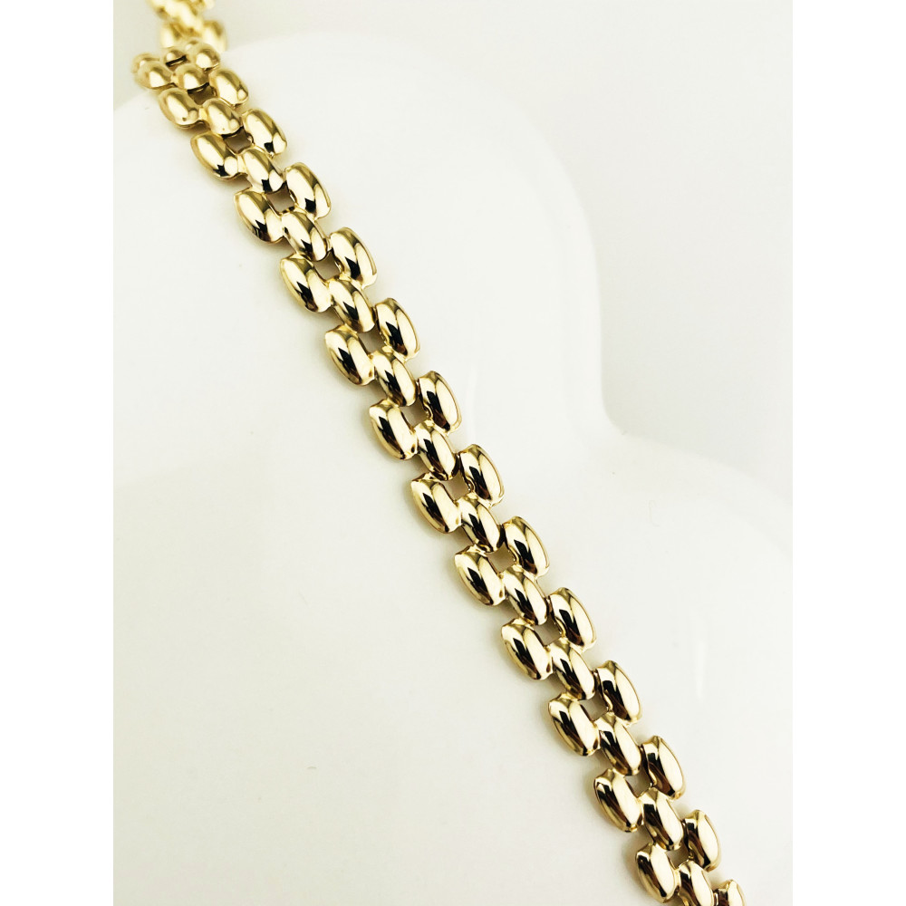 Damen Goldarmband Armband Armkette Gelbgold