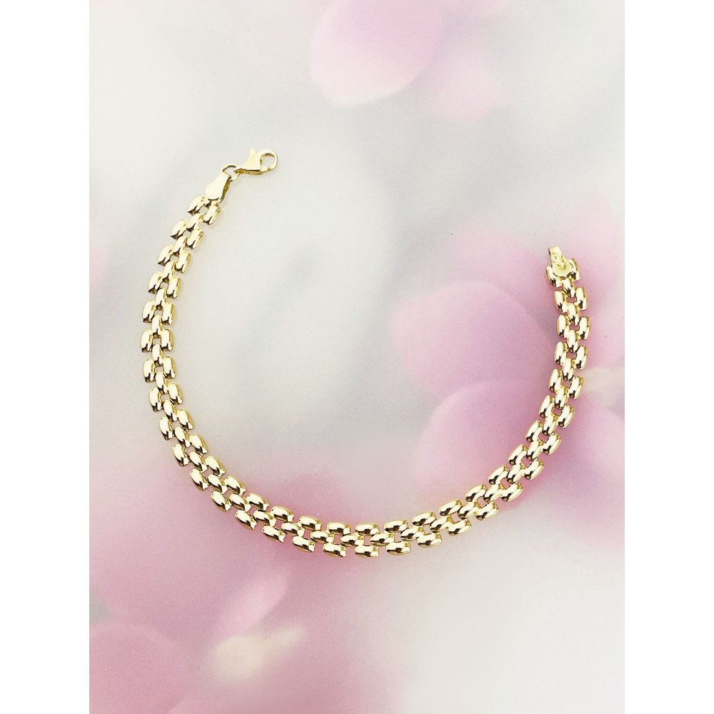 Damen Goldarmband Armband Armkette Gelbgold