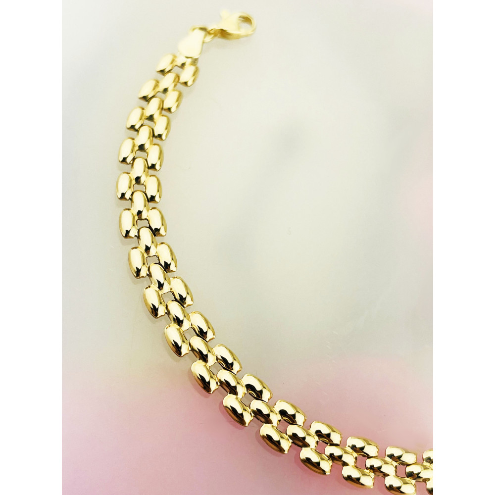 Damen Goldarmband Armband Armkette Gelbgold