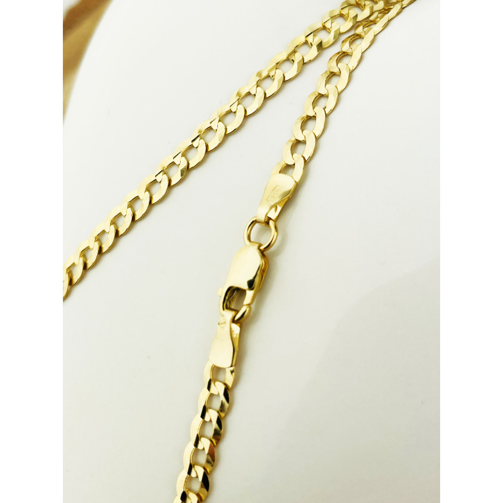 Goldkette Panzerkette Halskette Collier Echt Gold