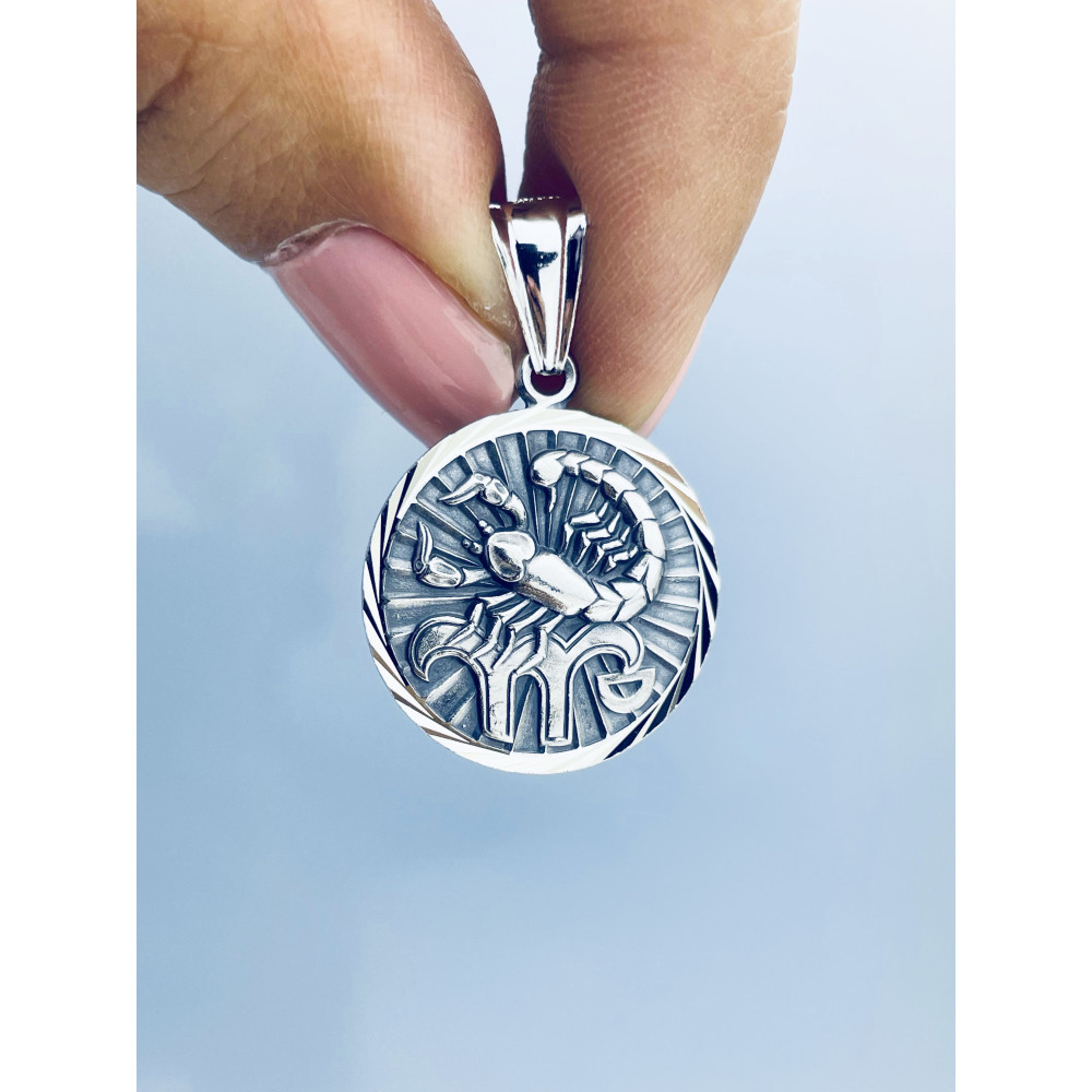 copy of Złota zawieszka wisiorek znak zodiaku rak