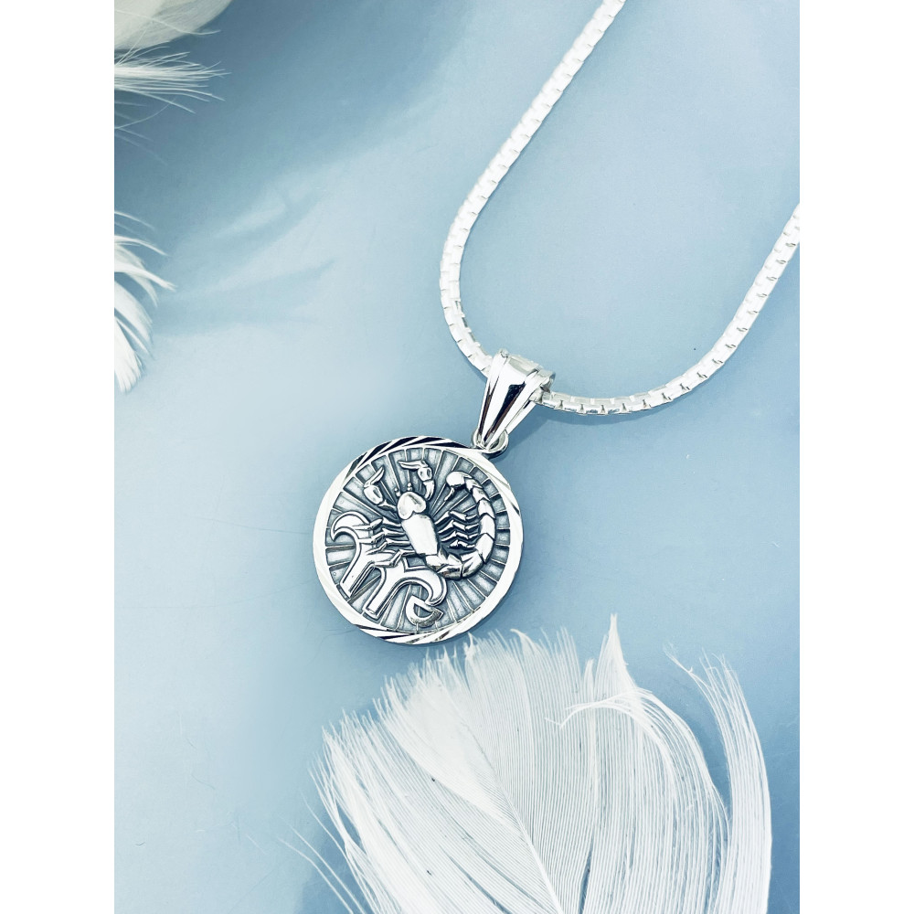 copy of Złota zawieszka wisiorek znak zodiaku rak