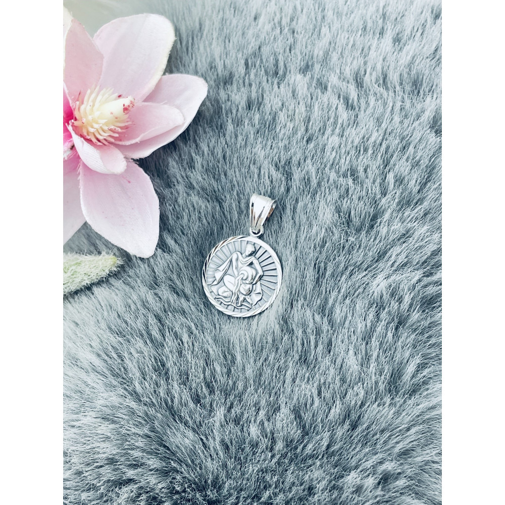 Silber Anhänger Wassermann Sternzeichen Tierkreiszeichen Horoskop Kettenanhänger