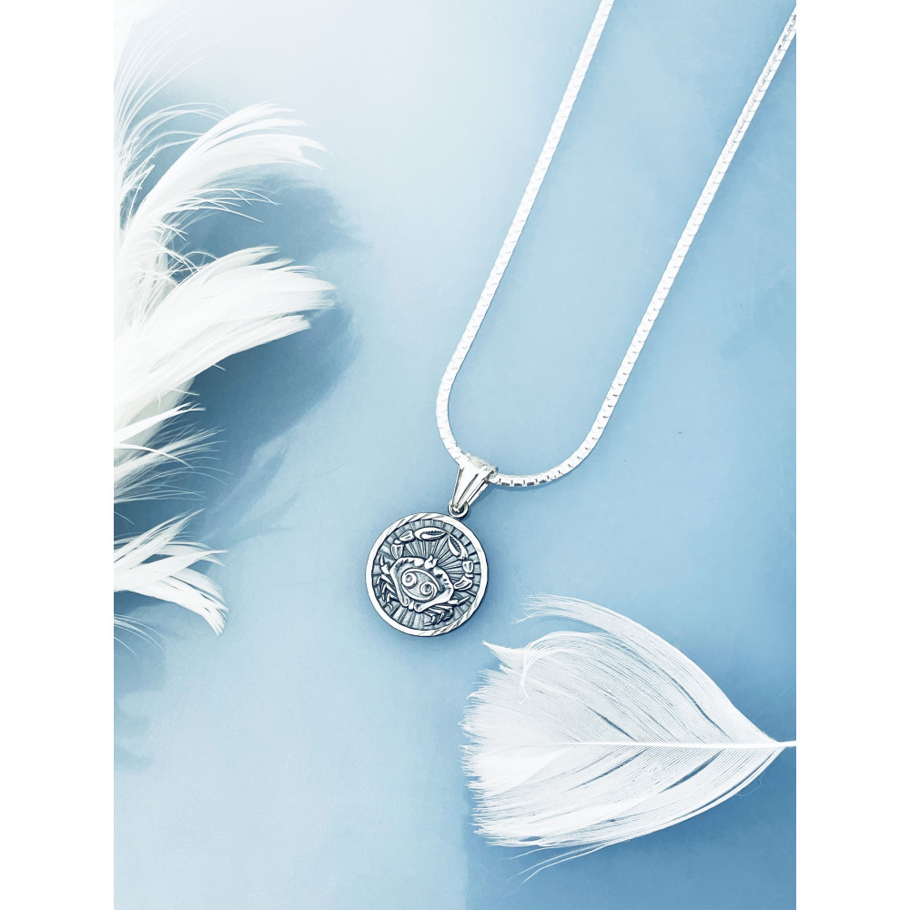 copy of Złota zawieszka wisiorek znak zodiaku rak