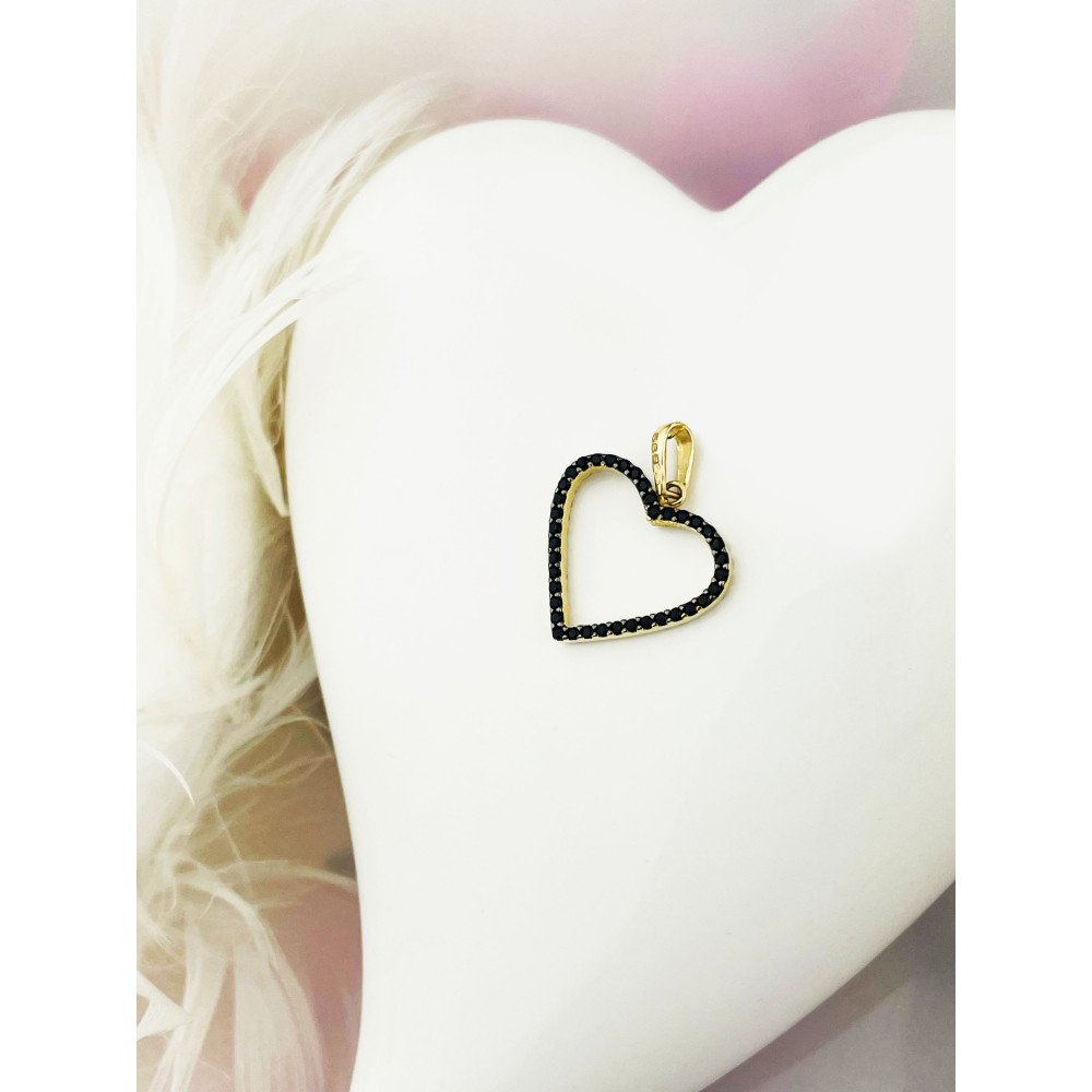 copy of Złoty wisiorek zawieszka rozeta ażurowa