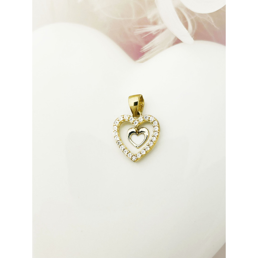 Anhänger Mit Zirconia Kettenanhänger Gelbgold Goldanhänger