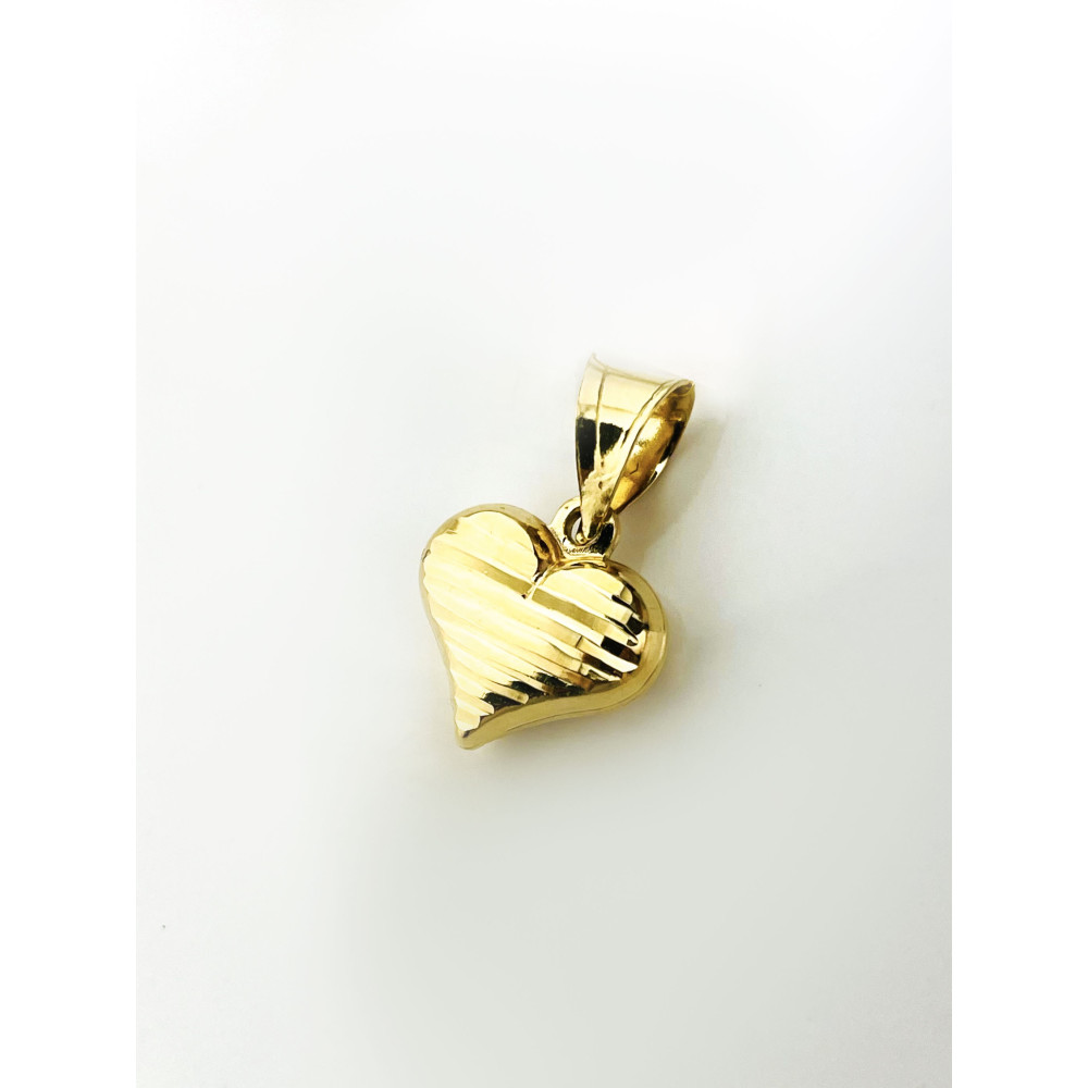 Anhänger Herz Kettenanhänger Gelbgold Goldanhänger 585er 14KT