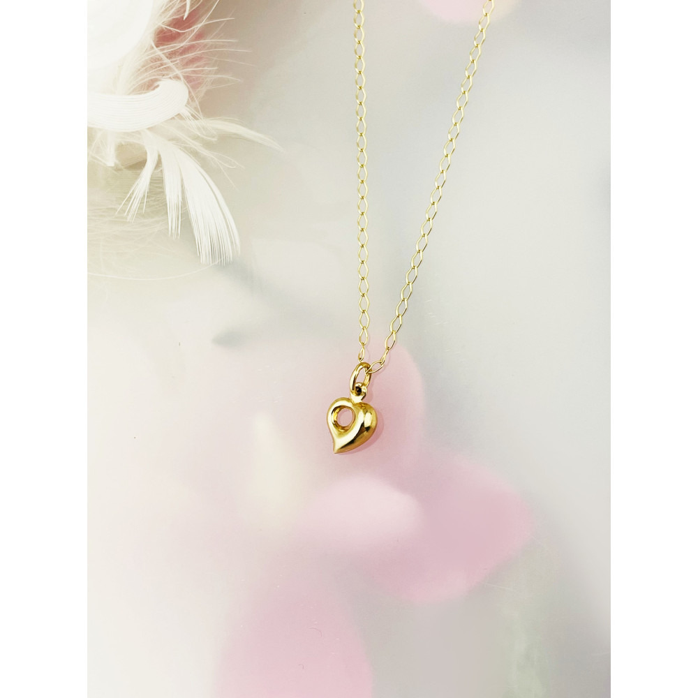 copy of Złoty wisiorek zawieszka rozeta ażurowa