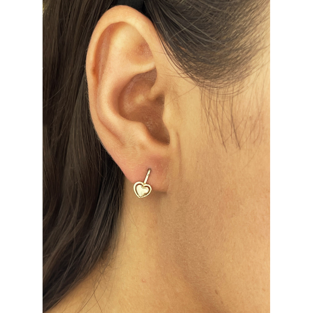 copy of Złote kolczyki Serca