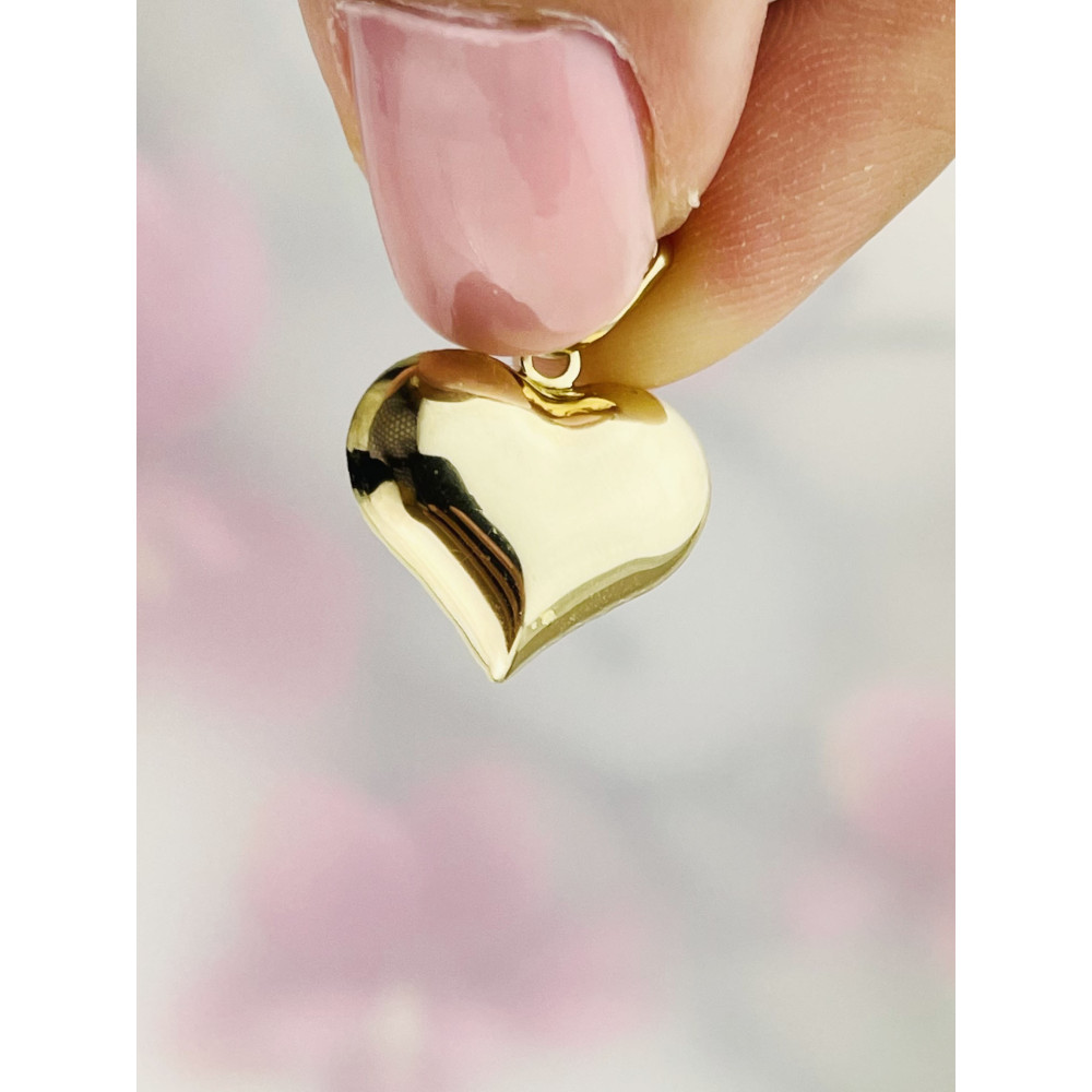 copy of Złoty wisiorek zawieszka rozeta ażurowa